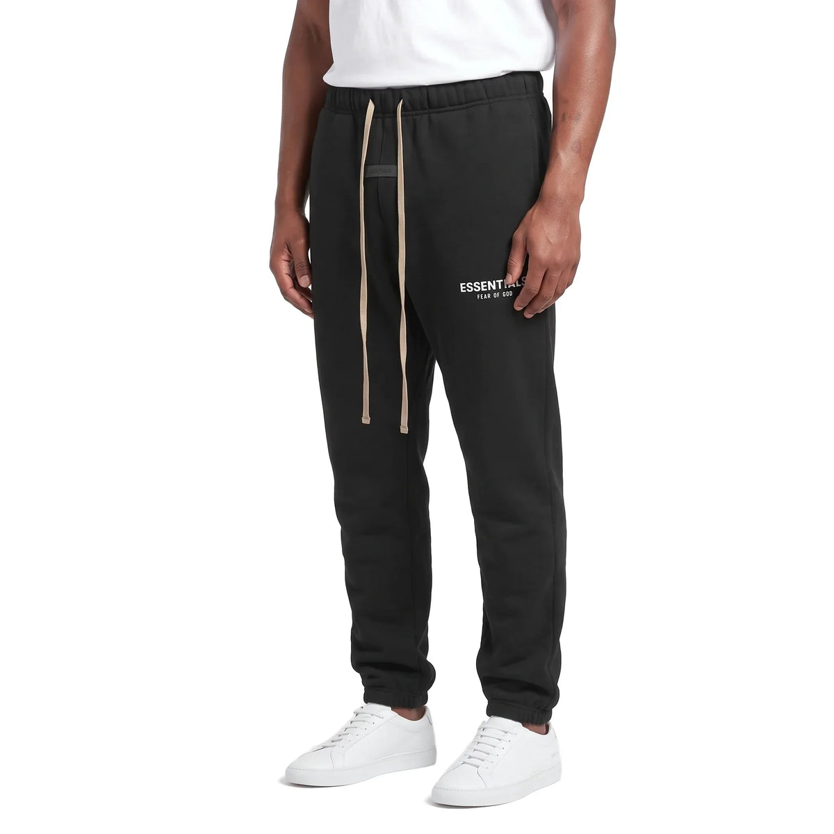 Fear of God Essentials Fleece Essential Sweatpant (FW24) Jet Black