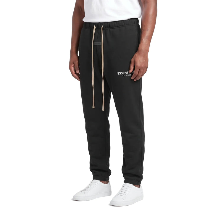 Fear of God Essentials Fleece Essential Sweatpant (FW24) Jet Black
