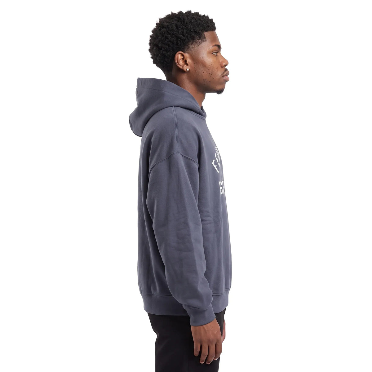 Fear of God Essentials Fleece Hoodie Marine