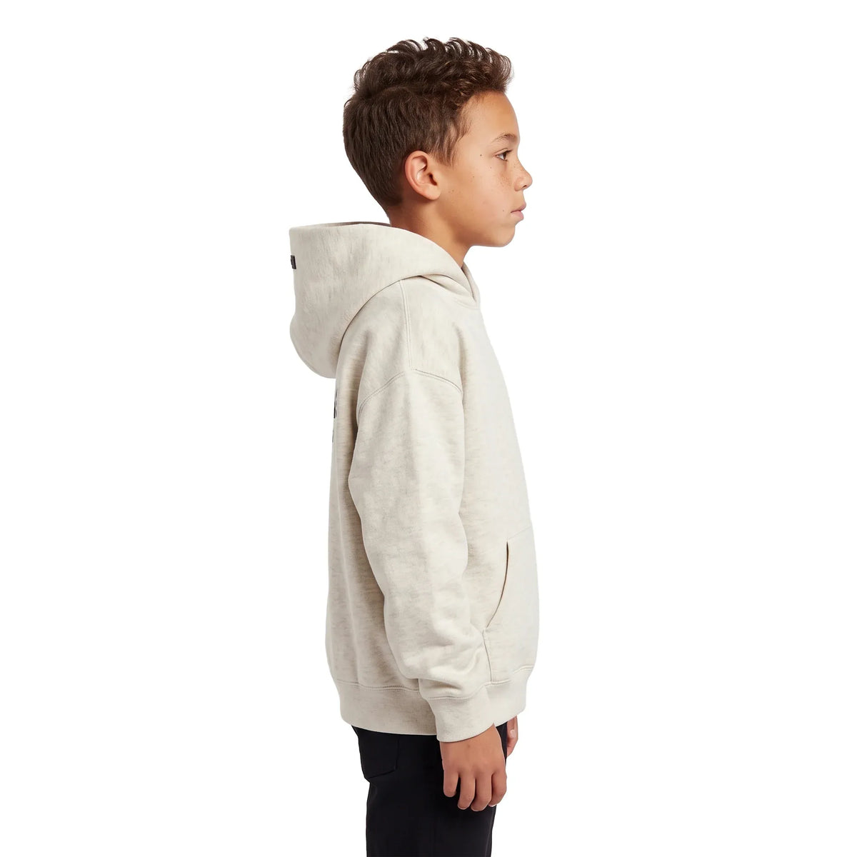 Fear of God Essentials Kids Pullover Hoodie Light Oatmeal