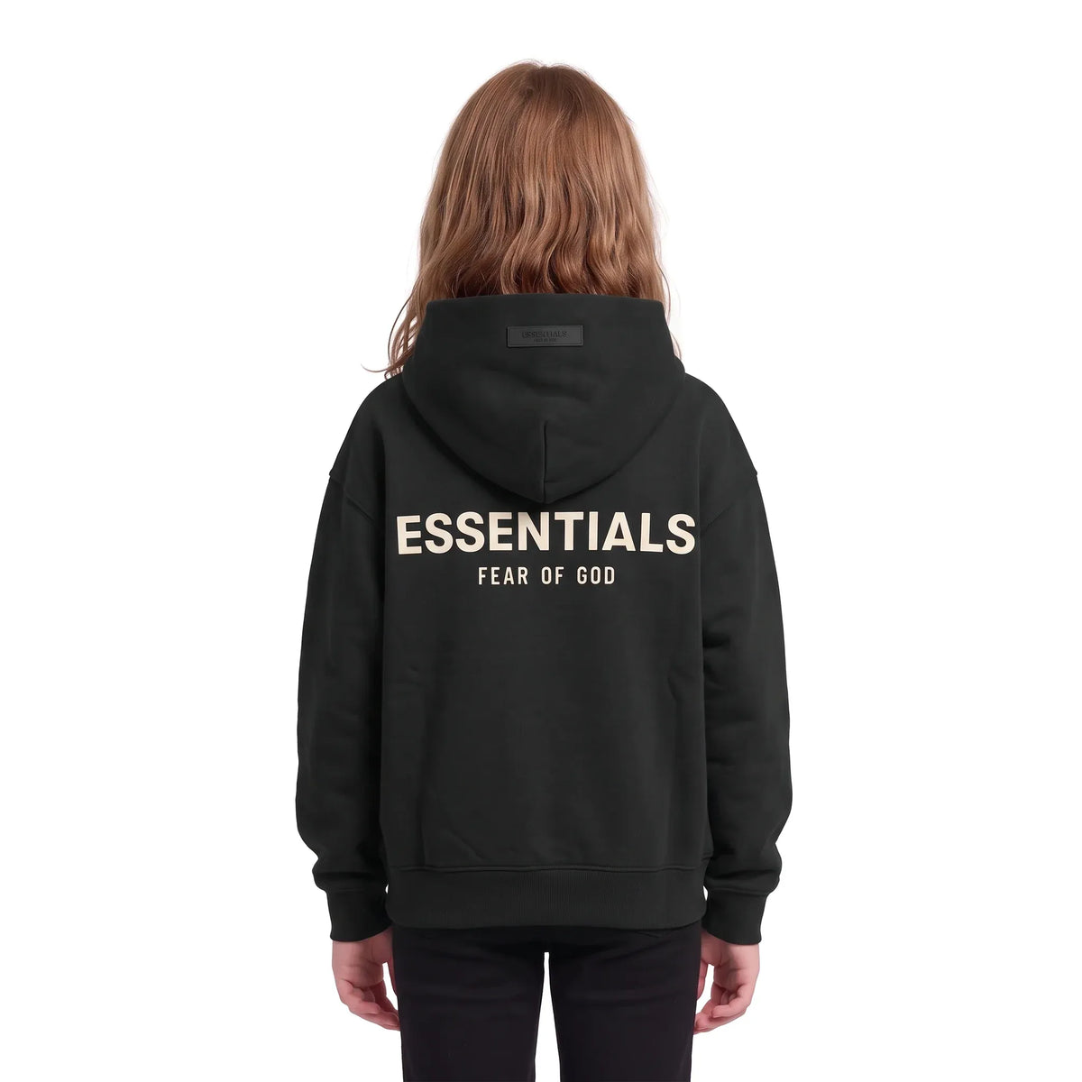 Fear of God Essentials Kids Pullover Hoodie Stretch limo