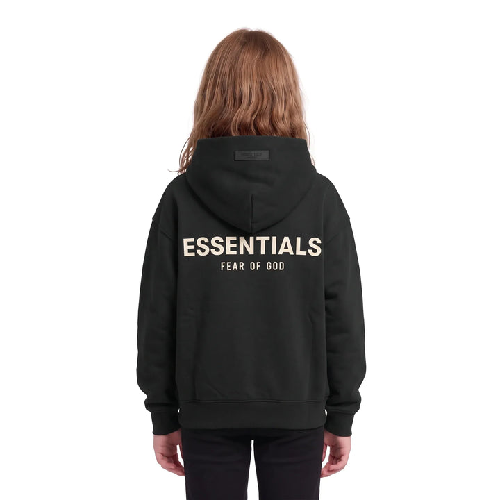 Fear of God Essentials Kids Pullover Hoodie Stretch limo