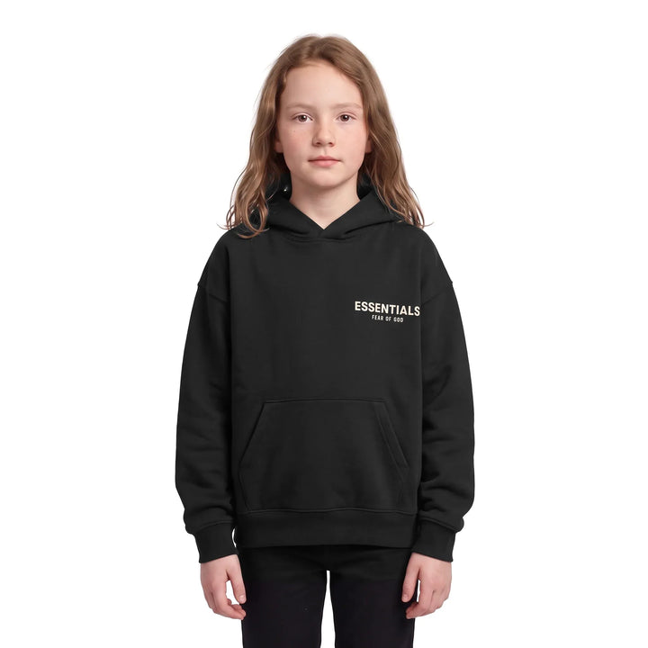 Fear of God Essentials Kids Pullover Hoodie Stretch limo