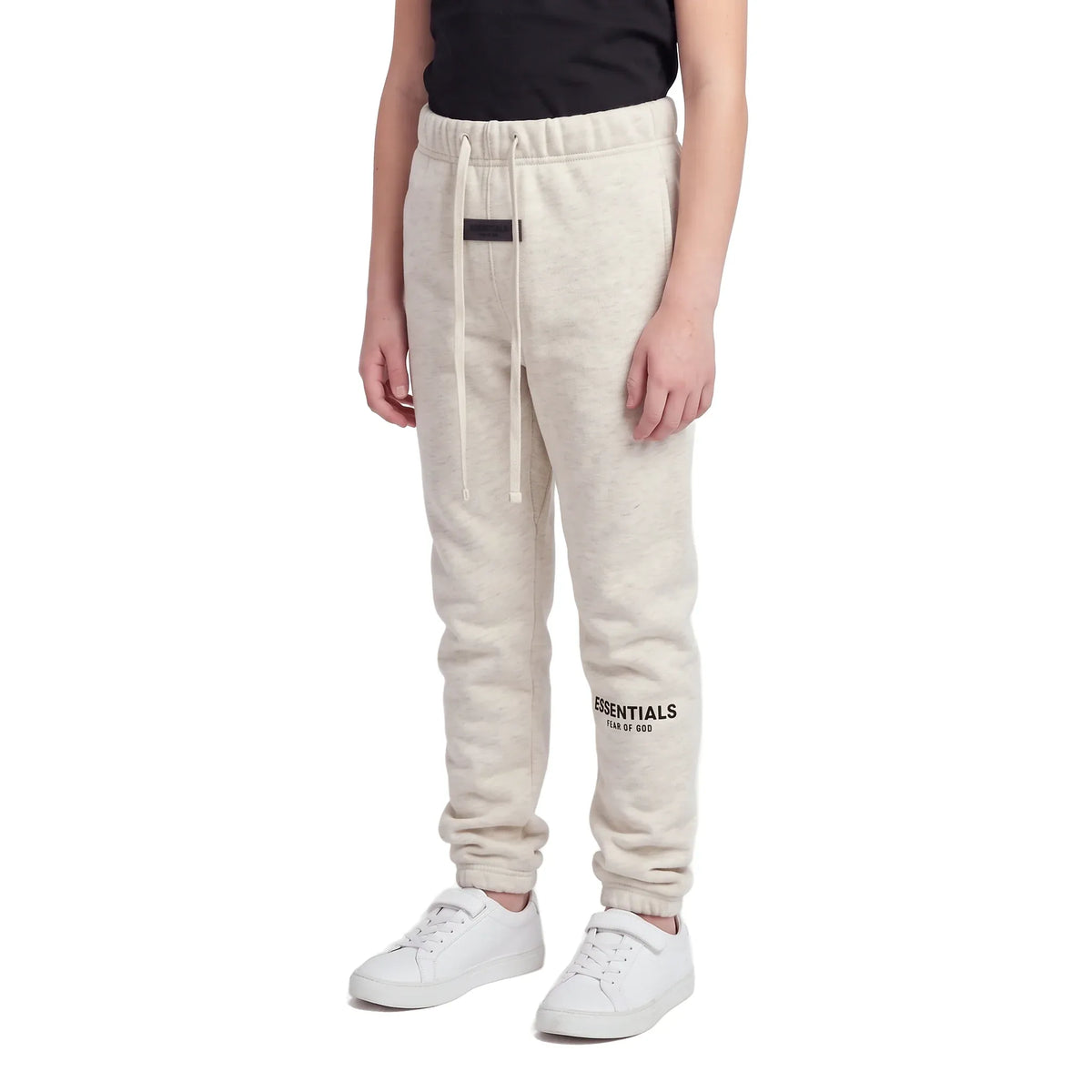 Fear of God Essentials Kids Sweatpants Light Oatmeal Closed