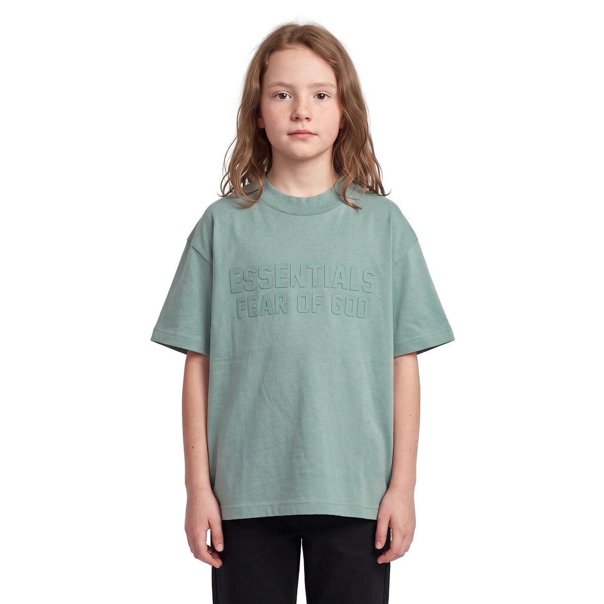 Fear Of God Essentials Kids T-Shirt Sycamore