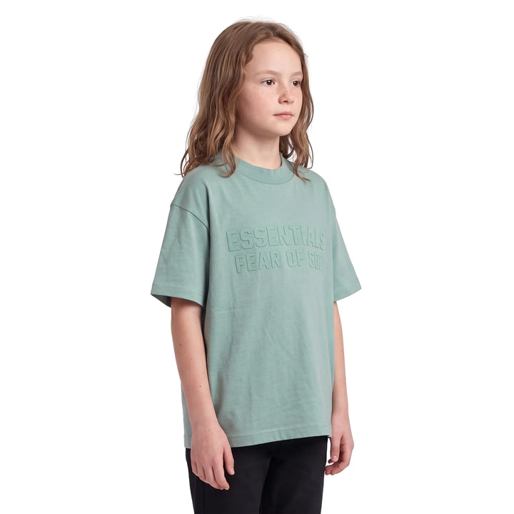 Fear Of God Essentials Kids T-Shirt Sycamore