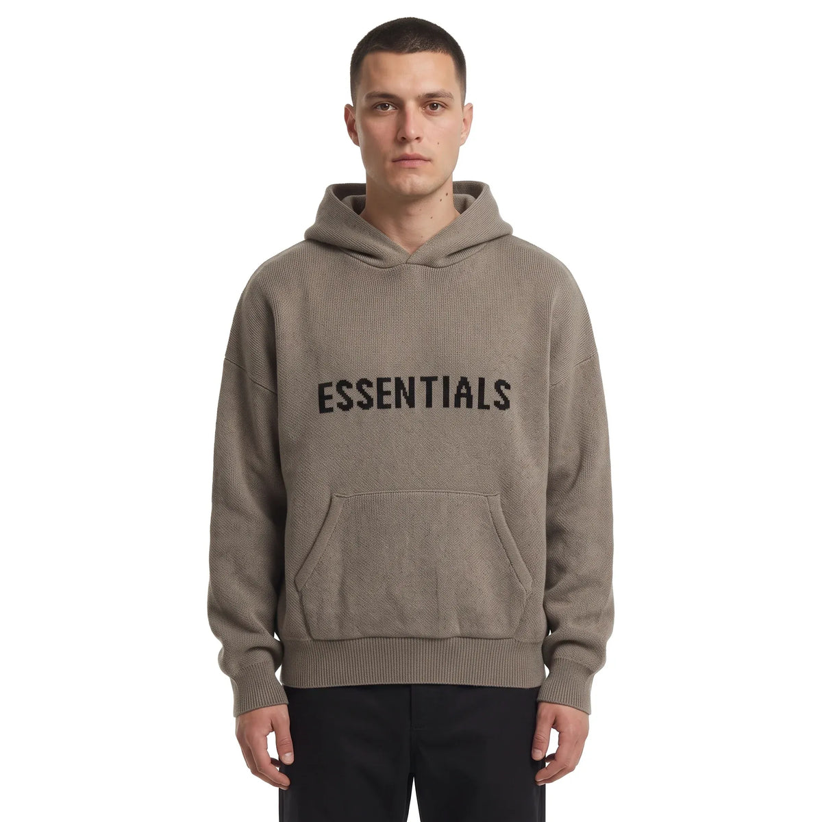 Fear of God Essentials Knit Sweater Taupe