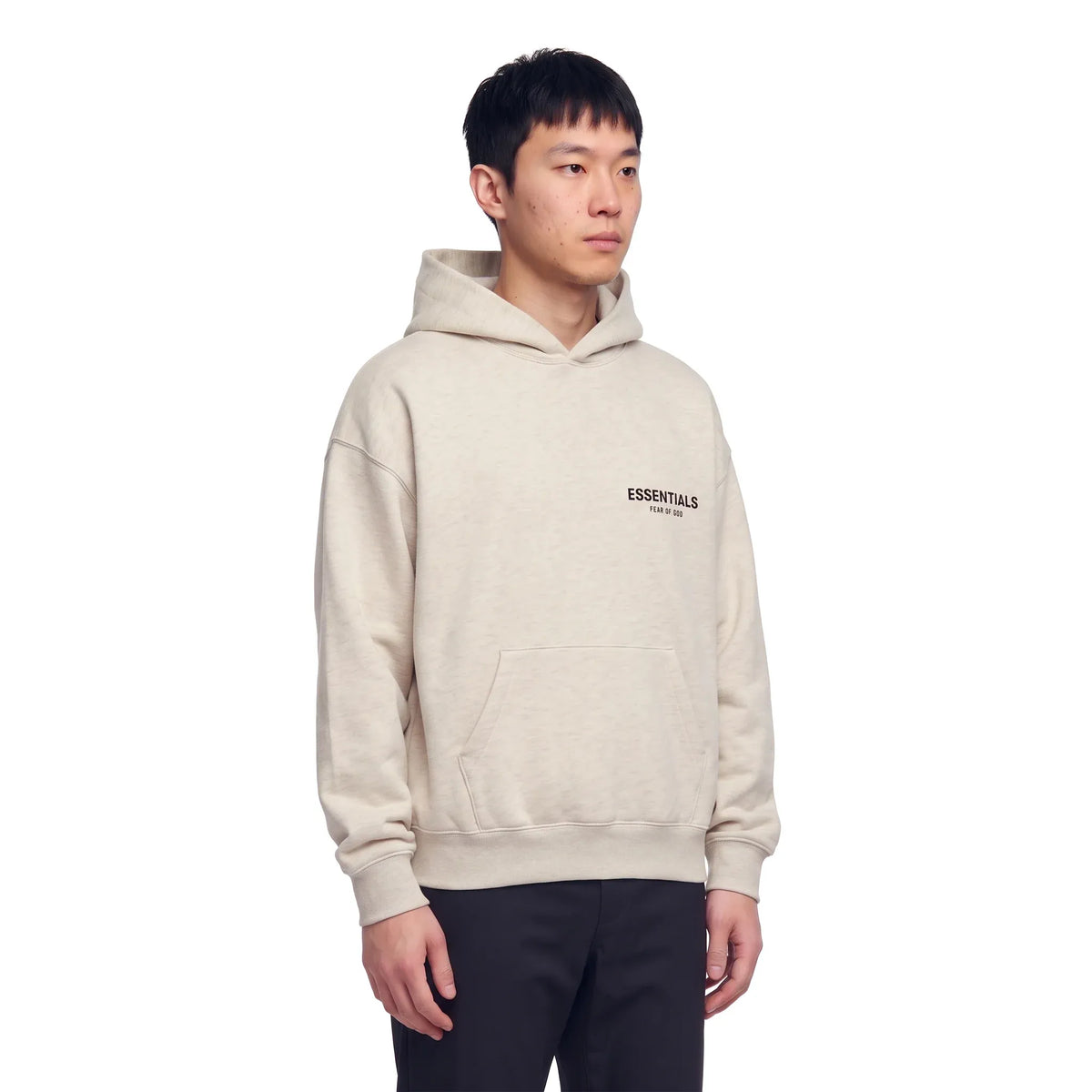 Fear of God Essentials Pullover Hoodie Light Oatmeal