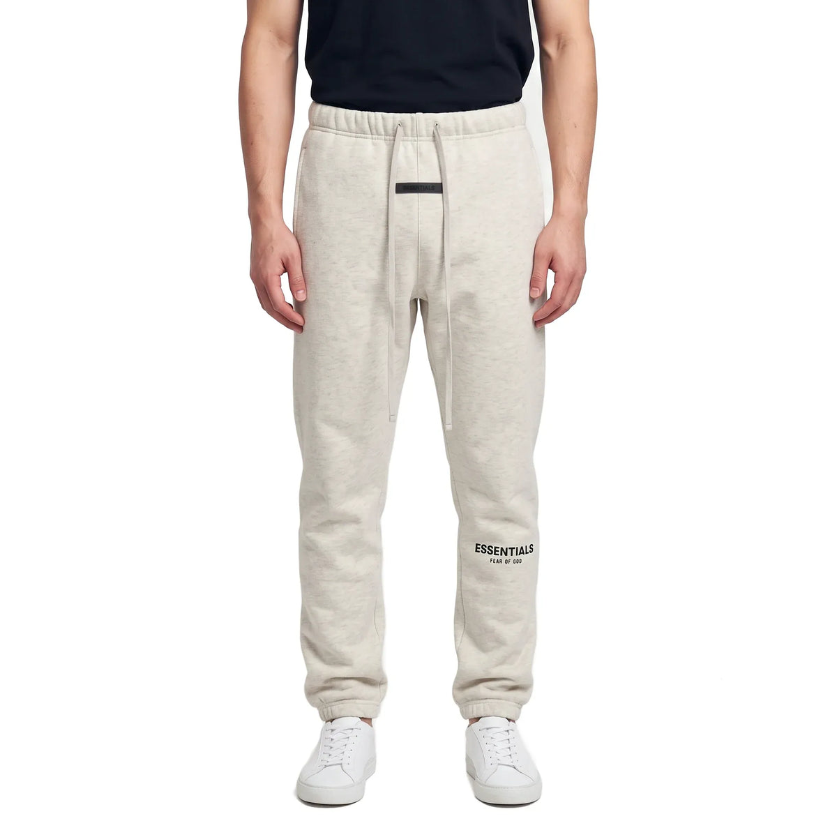 Fear of God Essentials Sweatpants Light Oatmeal Closed