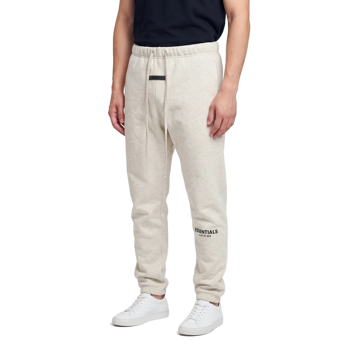 Fear of God Essentials Sweatpants Light Oatmeal Closed