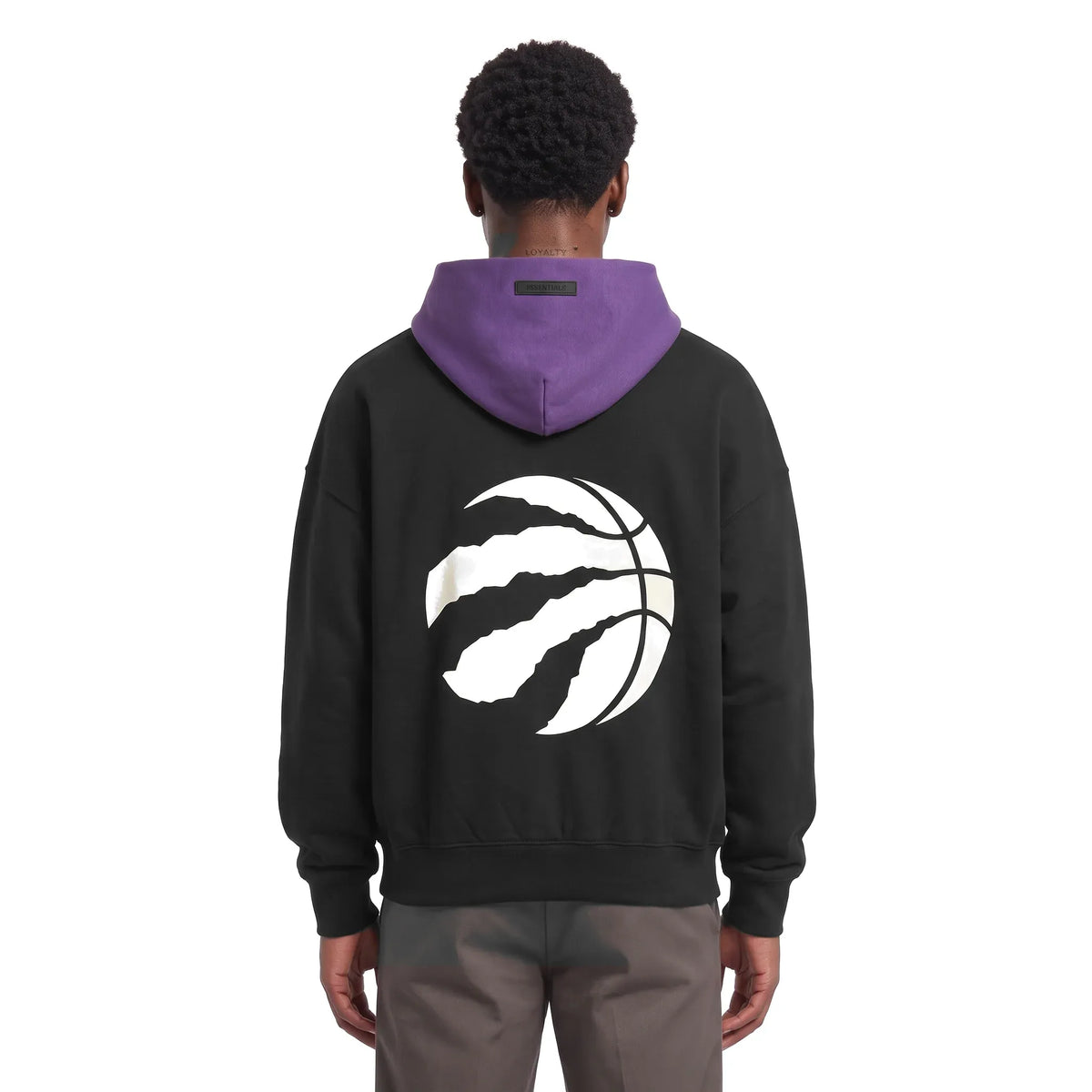 Fear of God Essentials x NBA Raptors Hoodie