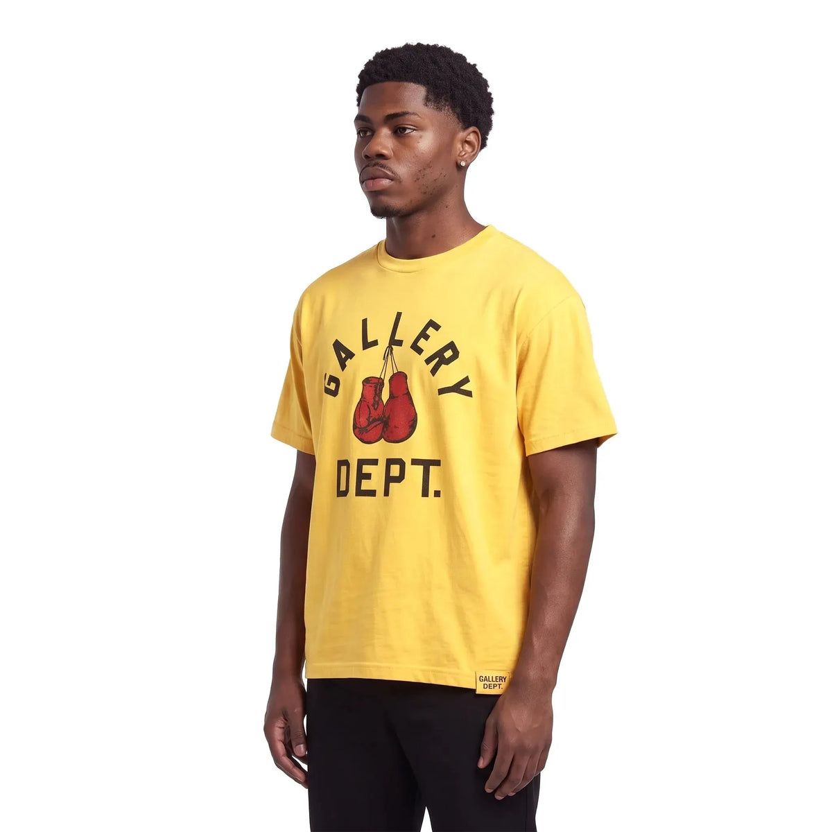 Gallery dept. Boxing Merch T-Shirt Yellow