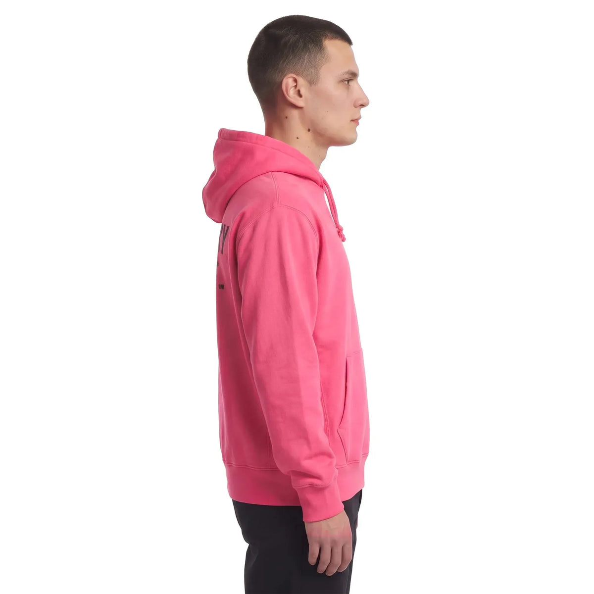 Gallery Dept Logo Hoodie Flo Pink
