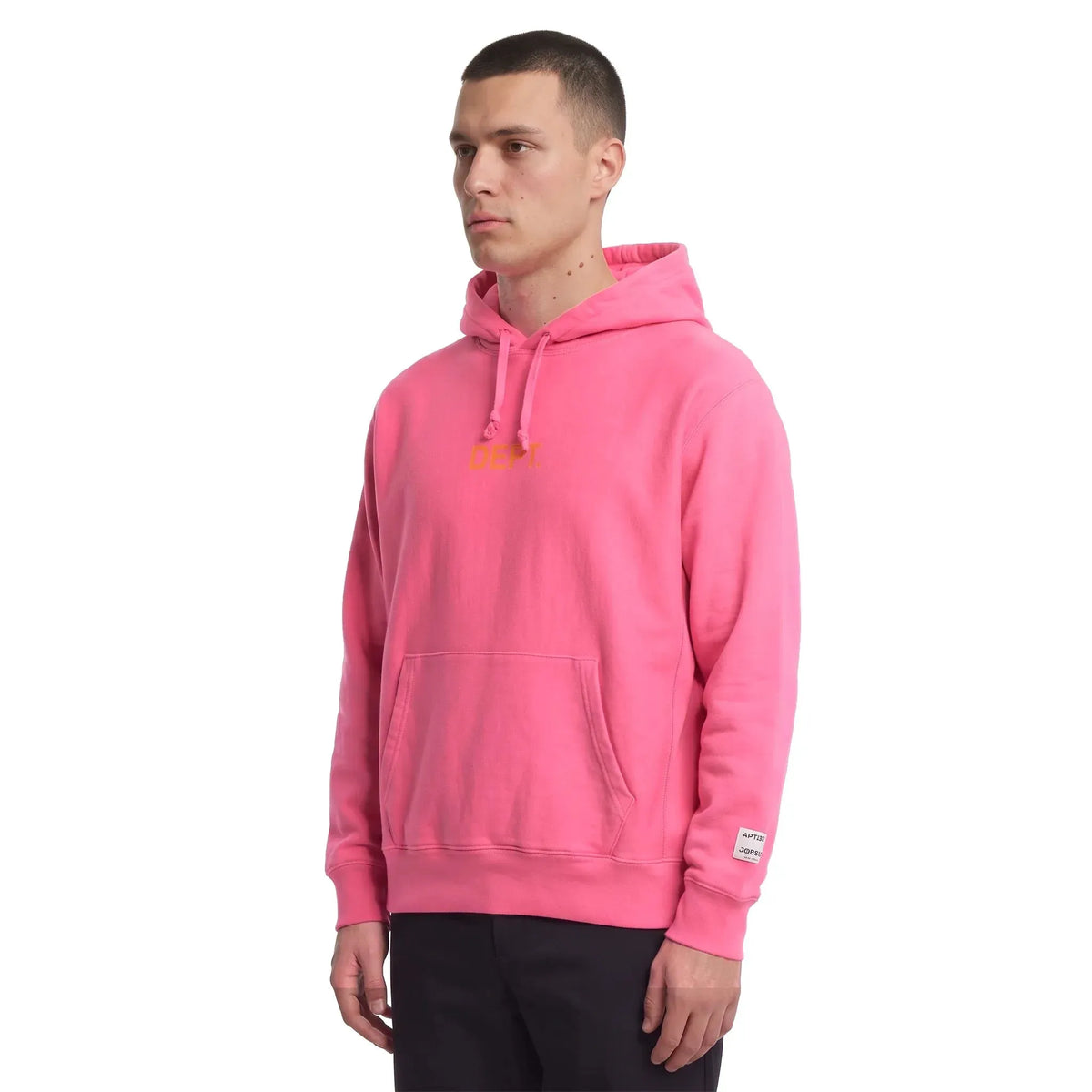 Gallery Dept Logo Hoodie Flo Pink