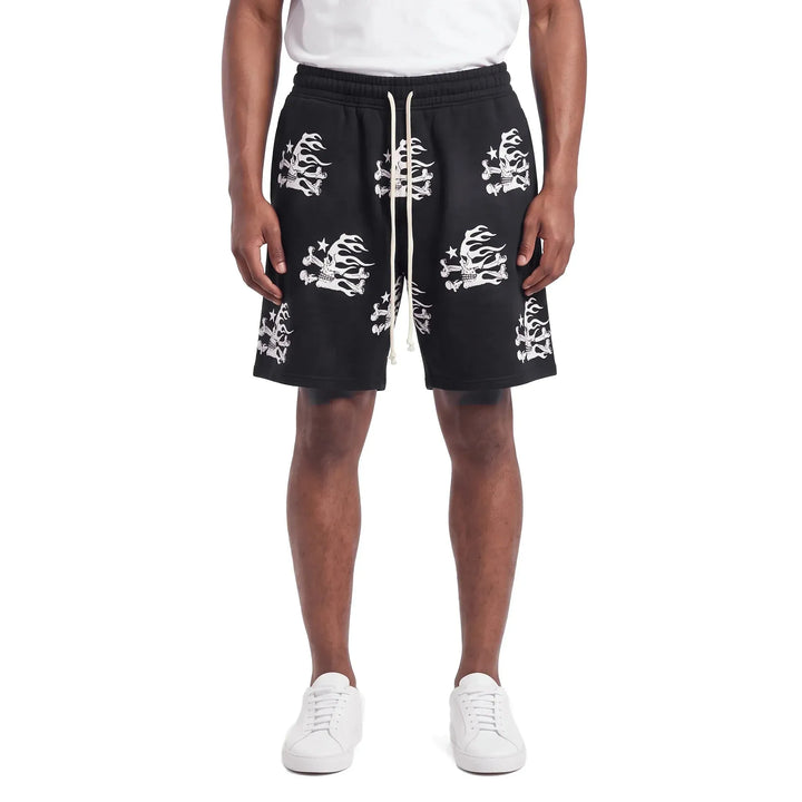 Hellstar Skull Shorts Black