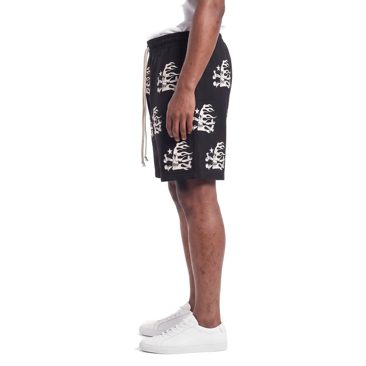 Hellstar Skull Shorts Black