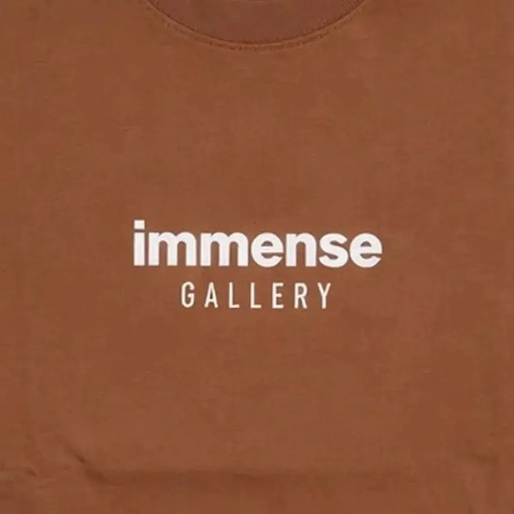 Immense Gallery "The Classic" Brown T-Shirt