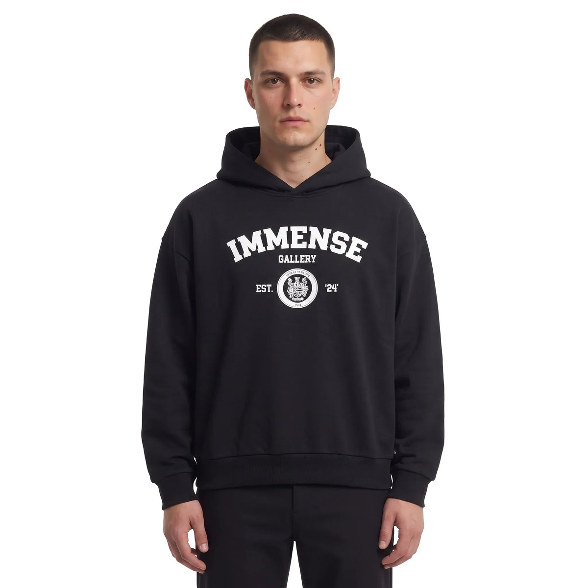 Immense Gallery Varsity Hoodie Black