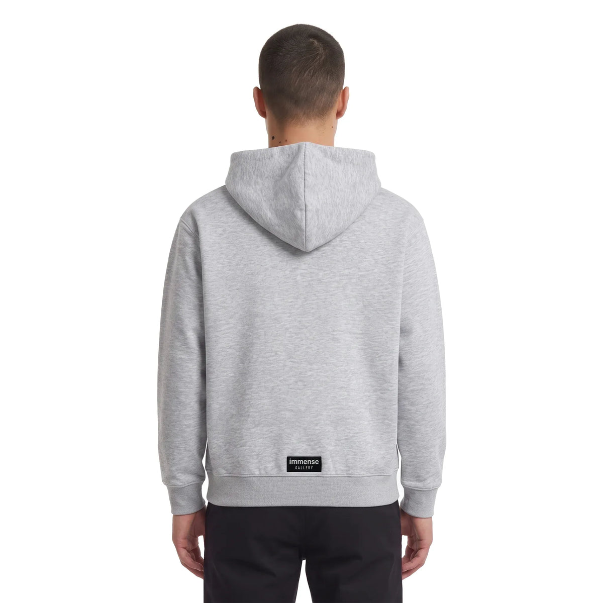 Immense Gallery Varsity Hoodie Grey