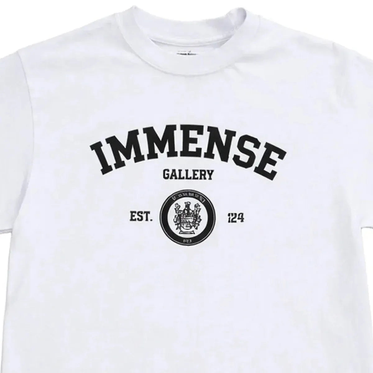 Immense Gallery Varsity Tee White