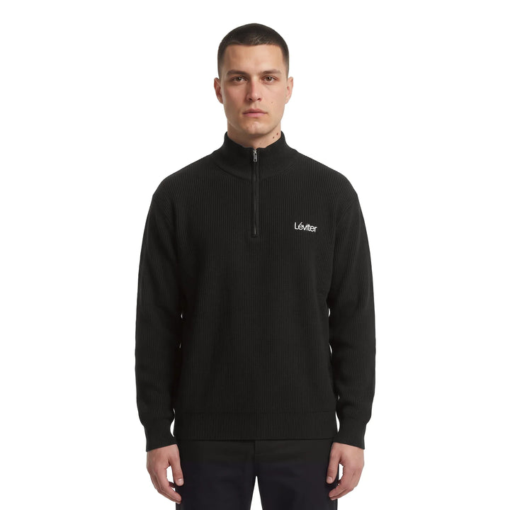 Léviter Core Half-Zip Knit Black
