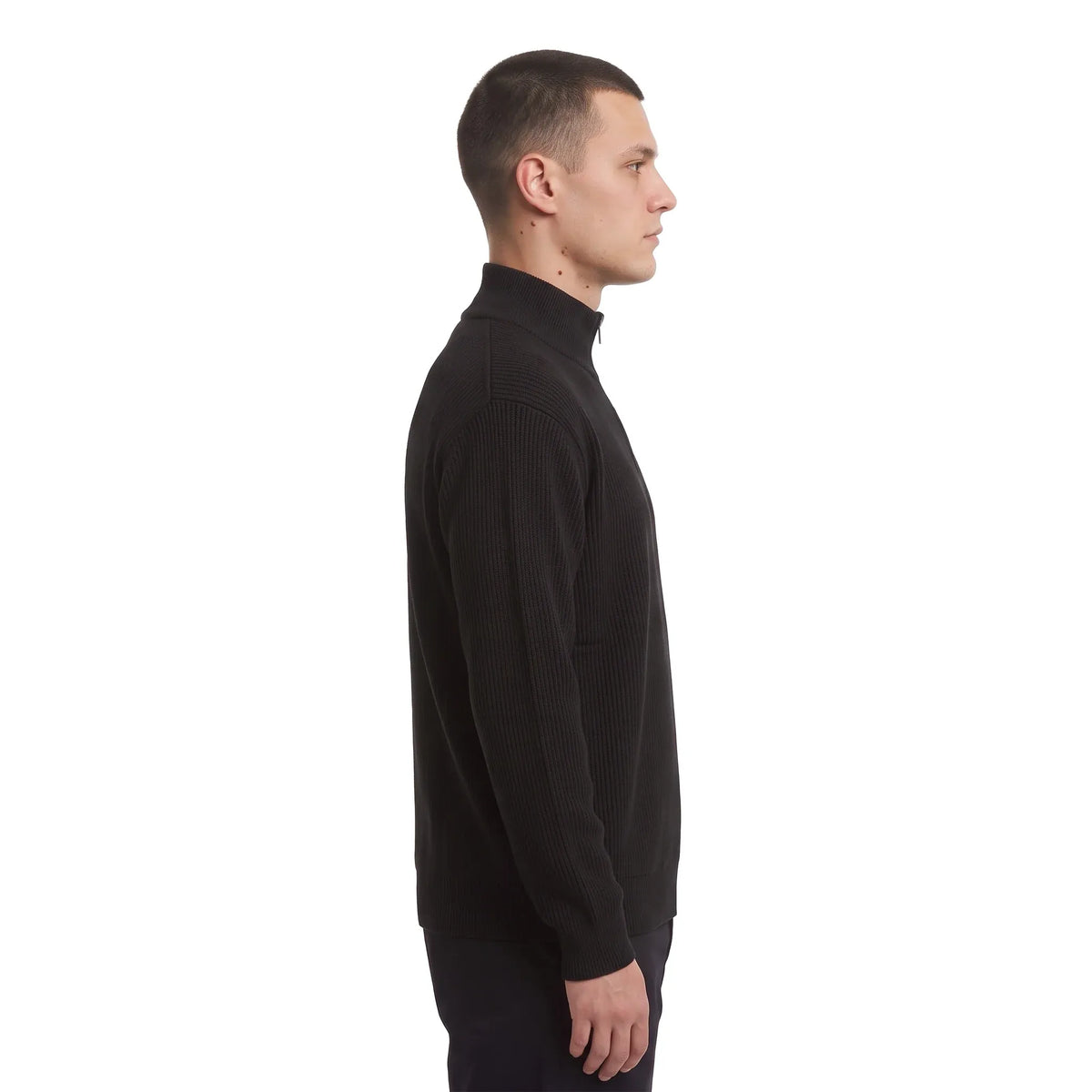 Léviter Core Half-Zip Knit Black