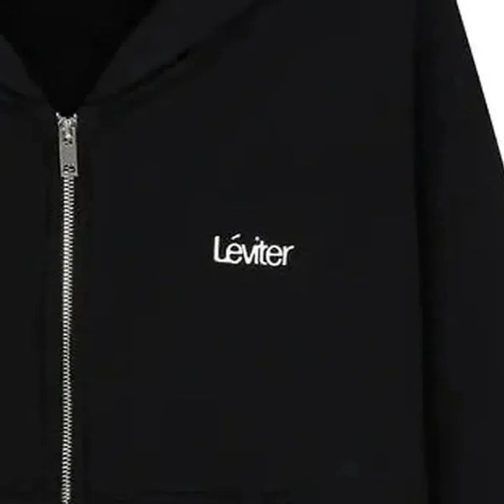 Léviter Essential Zip Hoodie Black