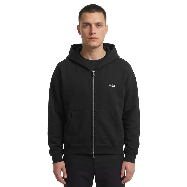 Léviter Essential Zip Hoodie Black