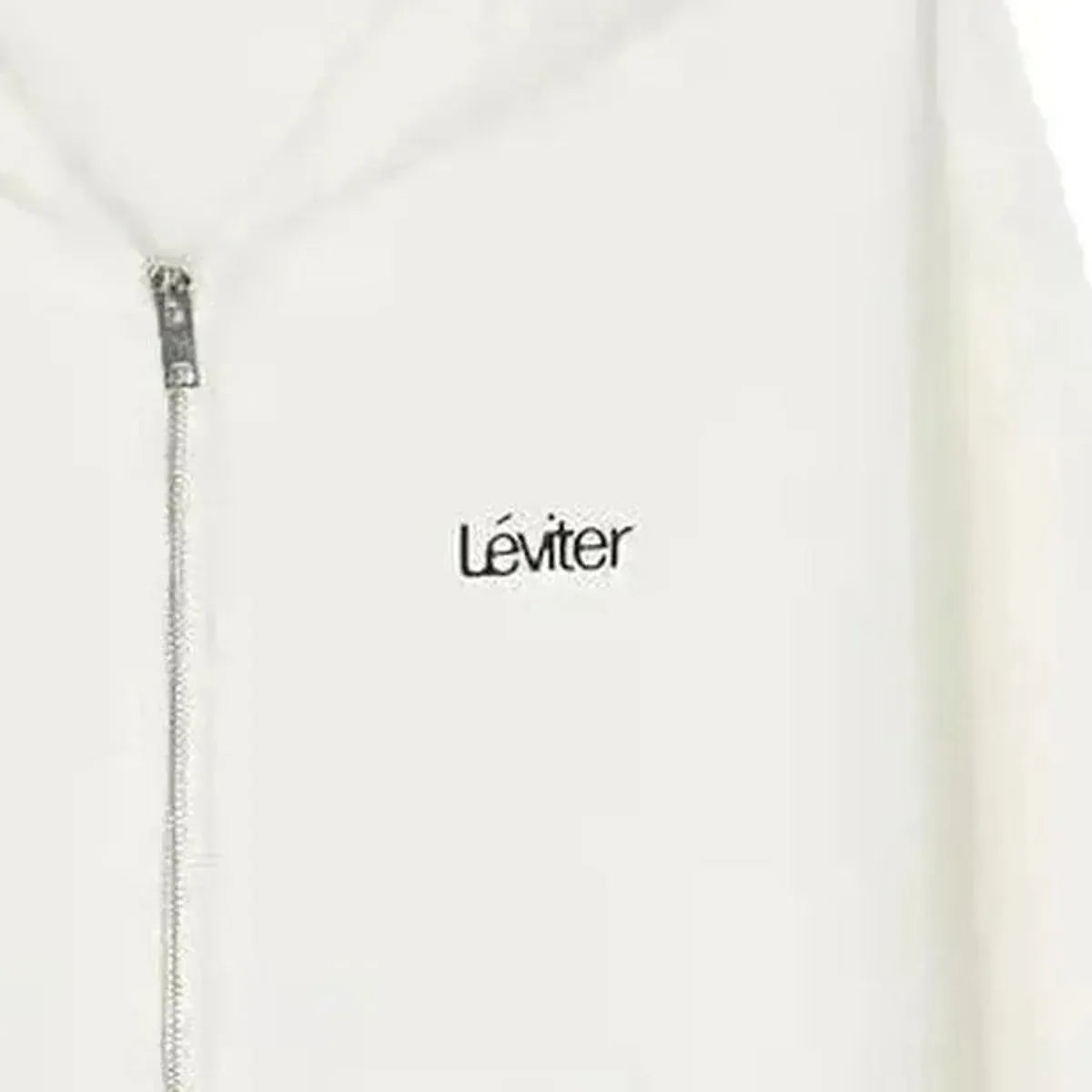Léviter Essential Zip Hoodie White