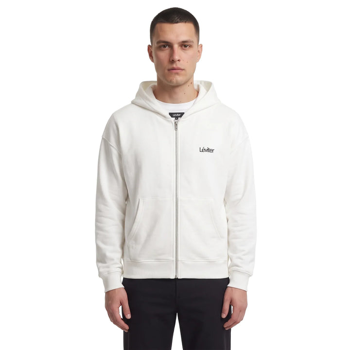 Léviter Essential Zip Hoodie White