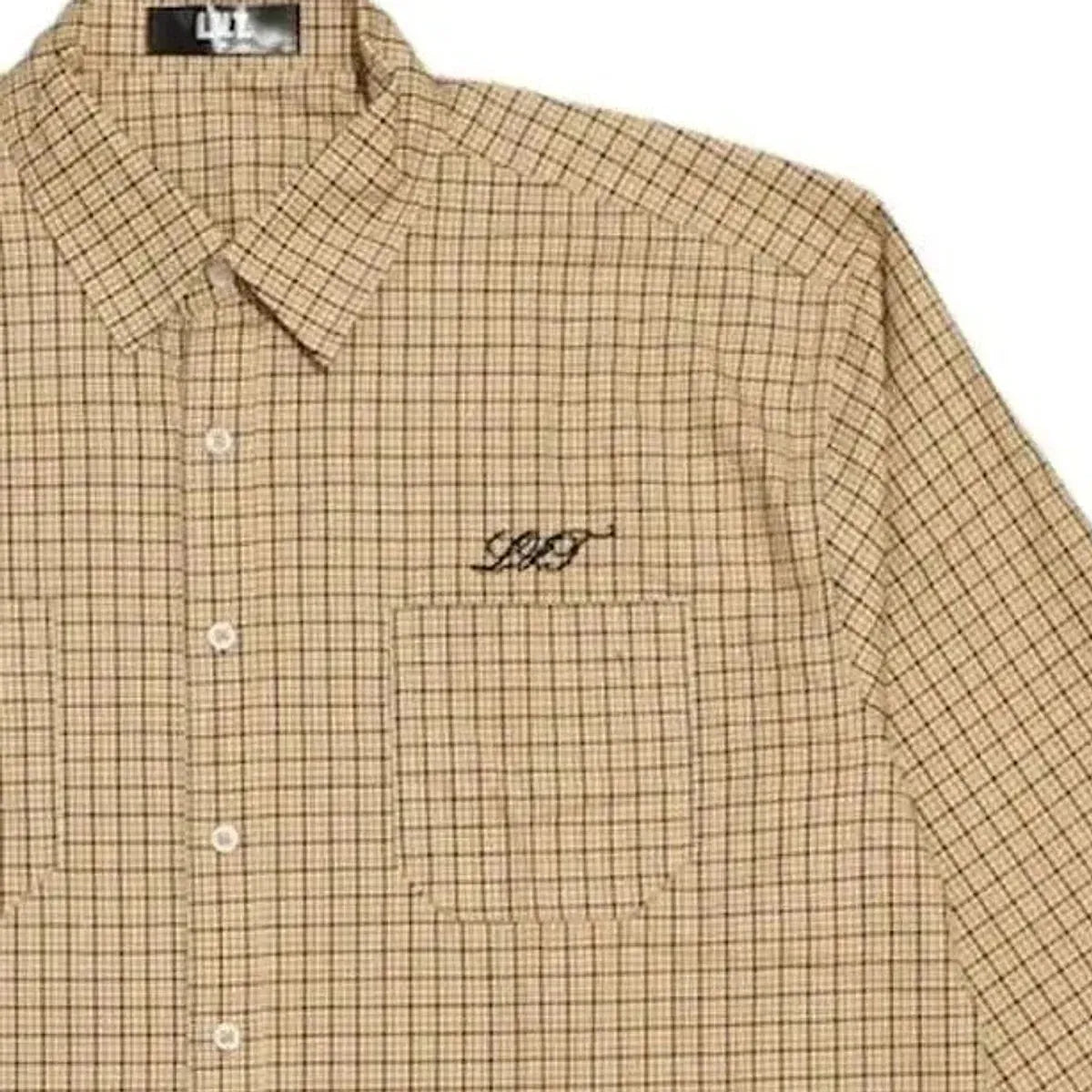 Léviter LVT Étoile Long Sleeve Shirt Coffee Brown Plaid