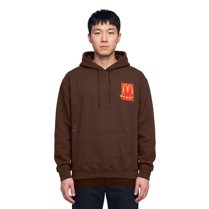 Cactus Jack by Travis Scott x McDonald's Sticker Brown Hoodie
