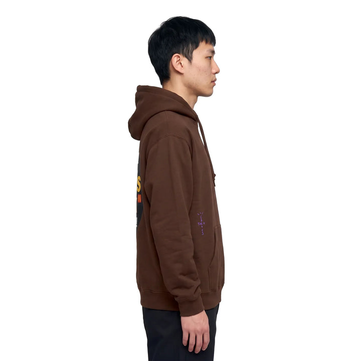 Cactus Jack by Travis Scott x McDonald's Sticker Brown Hoodie