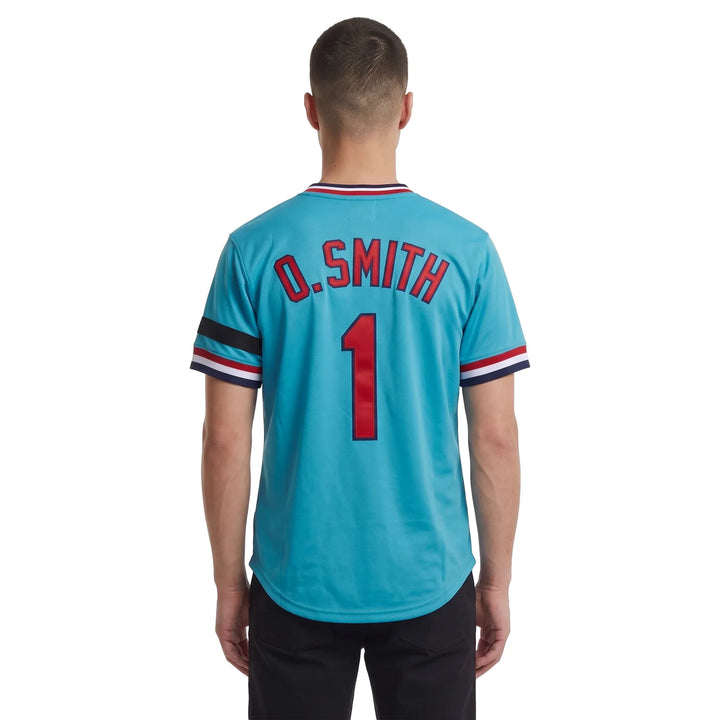 Mitchell & Ness Ozzie Smith Light Blue St. Louis Cardinal’s 1982 Authentic Jersey