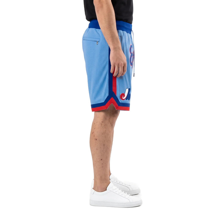 Mitchell & Ness Powder Blue Montreal Expos Cooperstown Collection Just Don Shorts