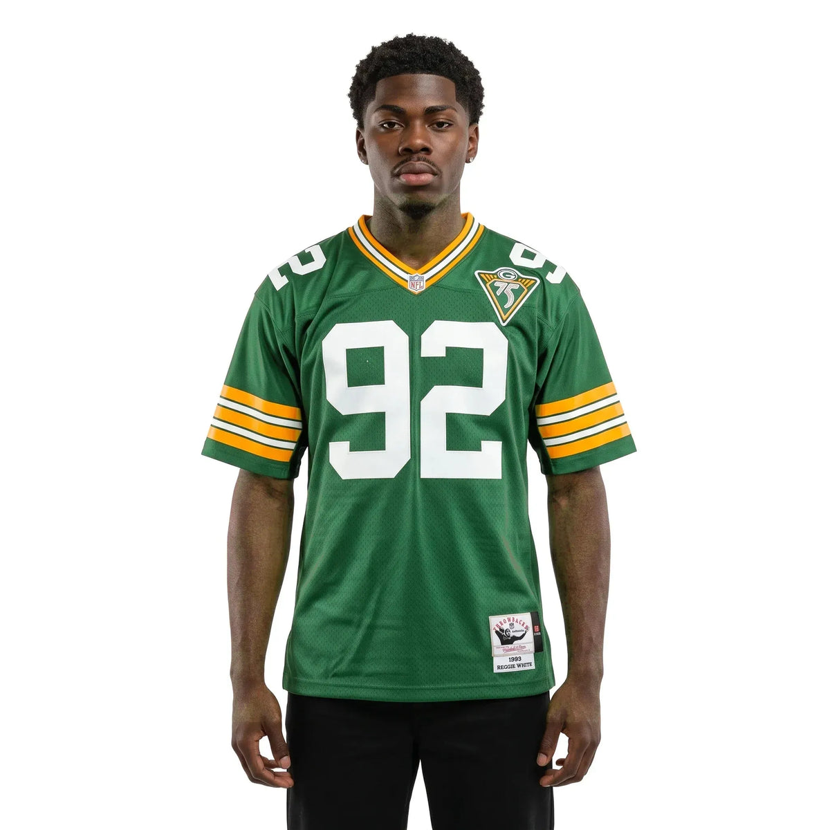 Mitchell & Ness Reggie White Green Green Bay Packers 1993 Authentic Jersey