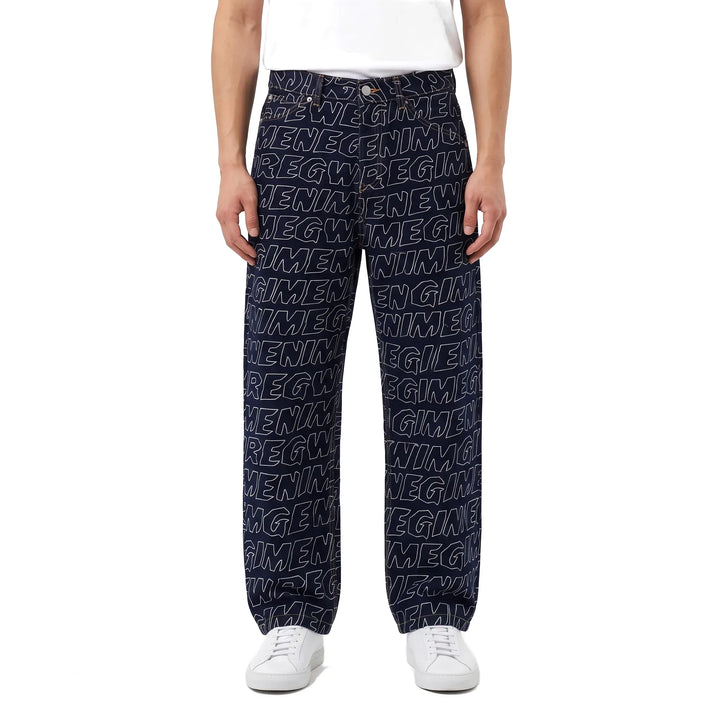 Atelier New Regime Baggy Mono Denim Jeans Indigo