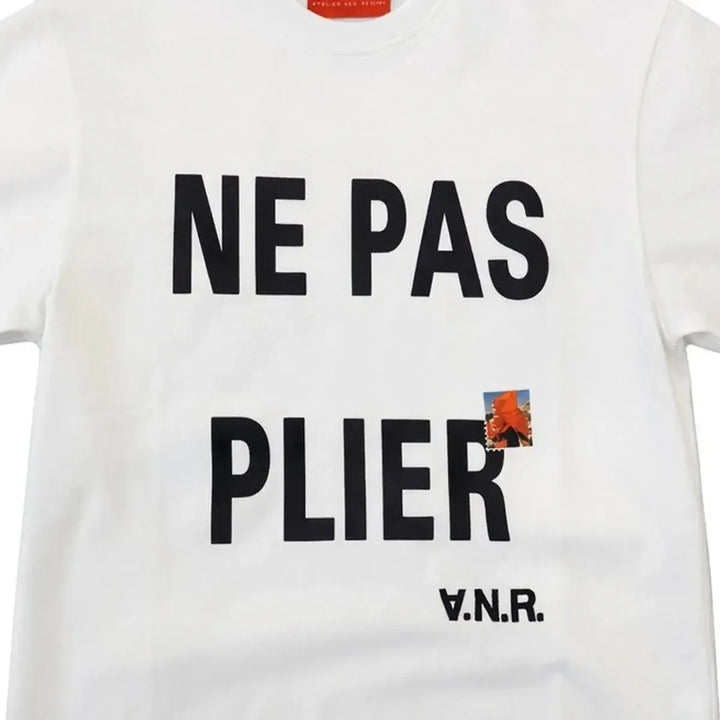 New Regime Ne Pas Plier t-shirt