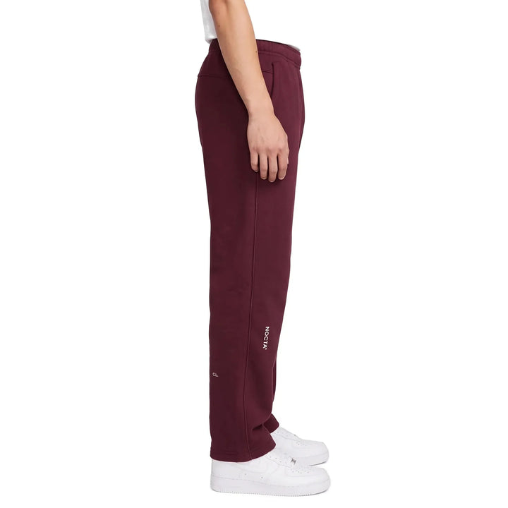 Nike x NOCTA Fleece CS Open-Hem Sweatpants Dark Beetroot