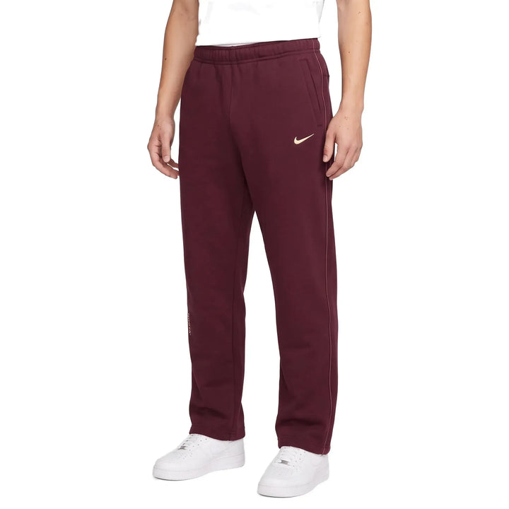 Nike x NOCTA Fleece CS Open-Hem Sweatpants Dark Beetroot