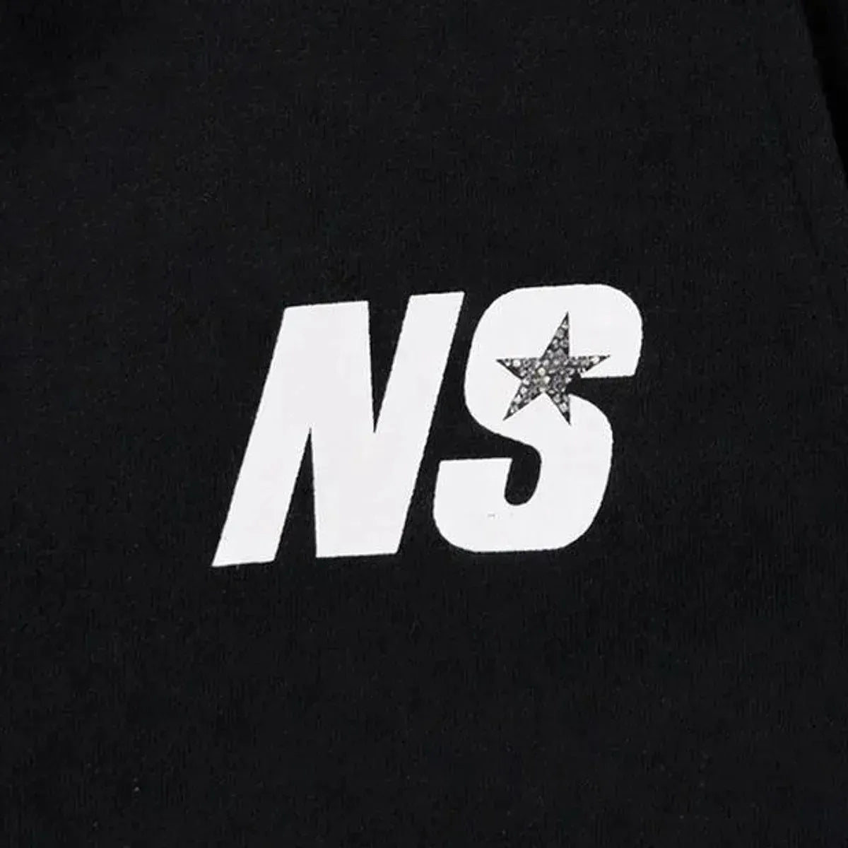 North Star Black Flared Jogger
