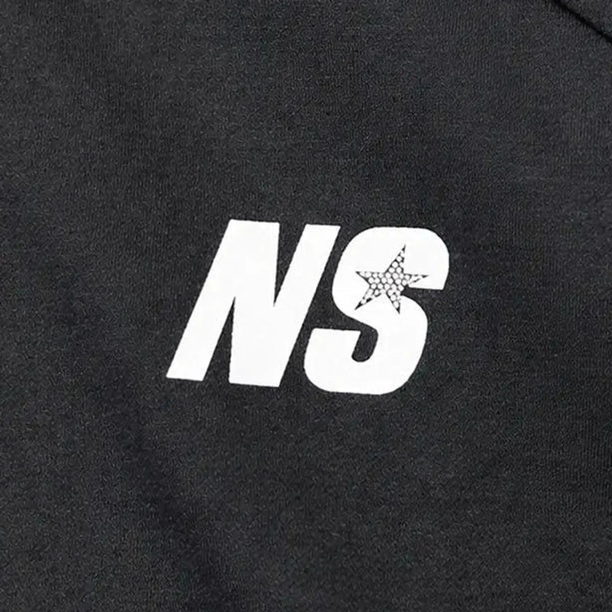 North Star Black Half Zip Sweatshirt