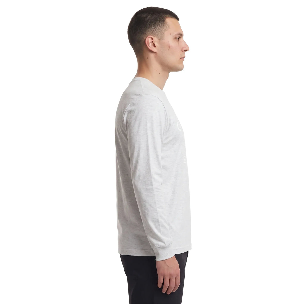 October's very own - Pearl Grey Collegiate Long sleeve shirt