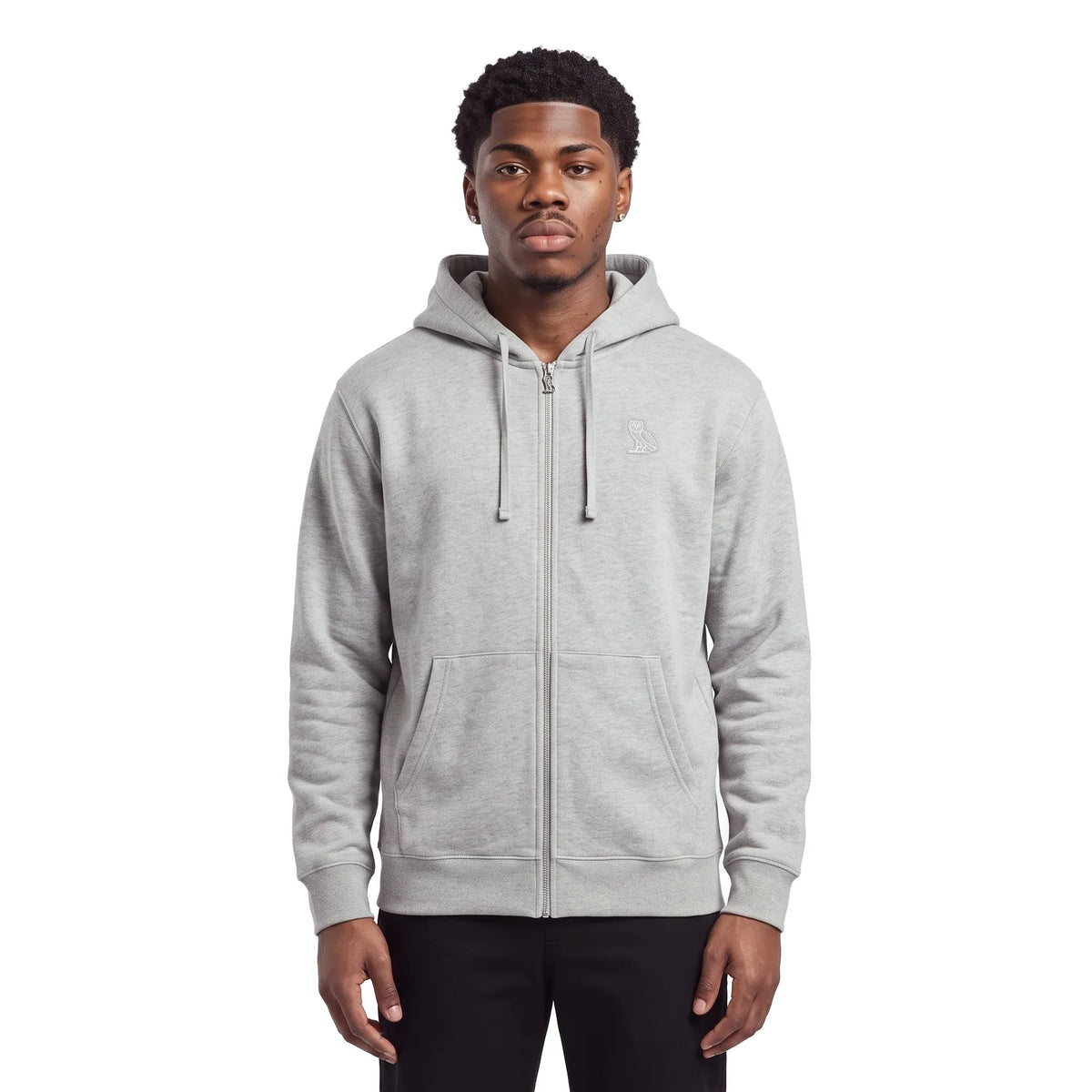 October's Very Own - Ash Heather Classic Full-Zip Hoodie
