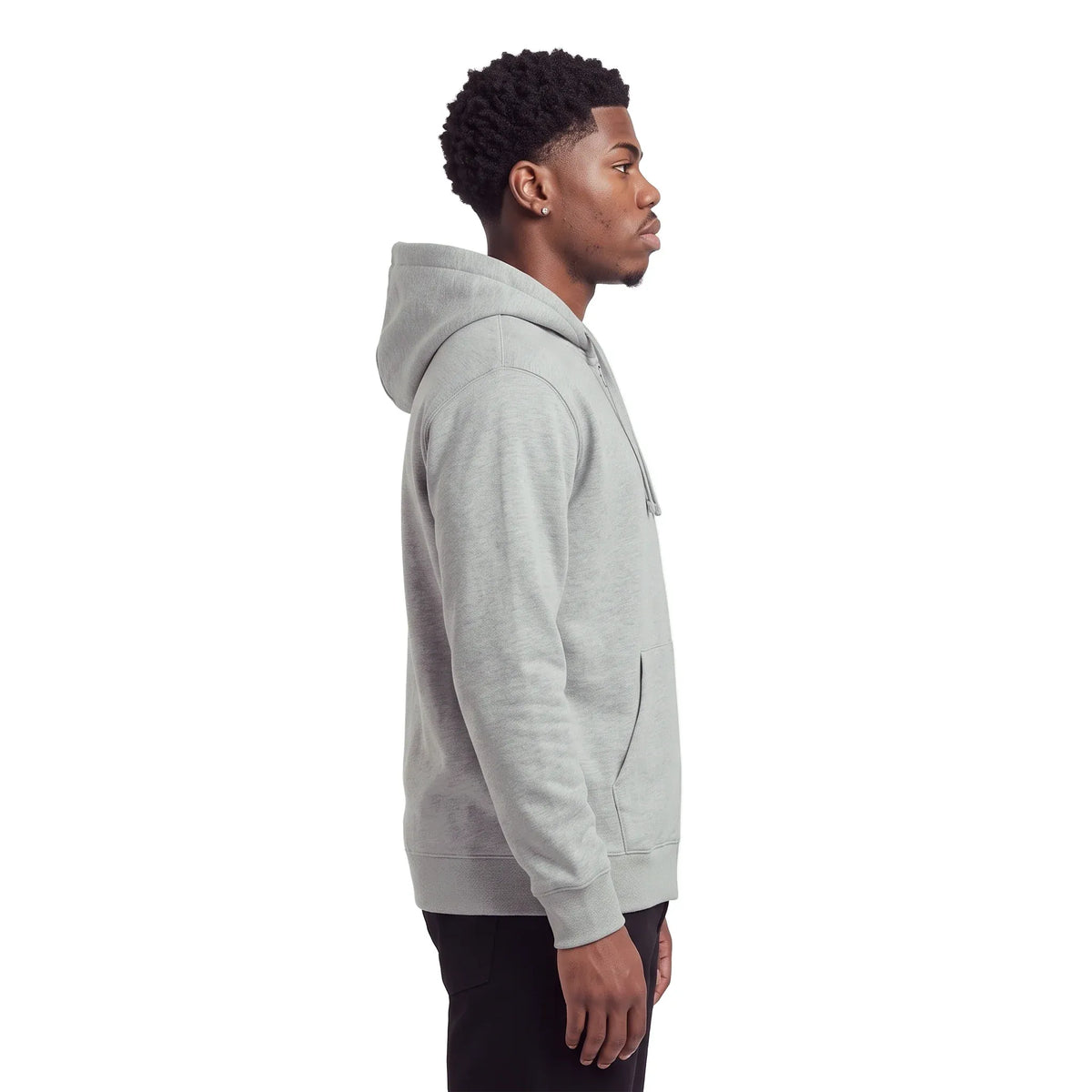 October's Very Own - Ash Heather Classic Full-Zip Hoodie