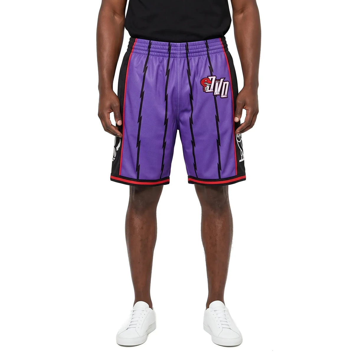 OVO Mitchell And Ness '95 Raptors Basketball Short Purple/Black