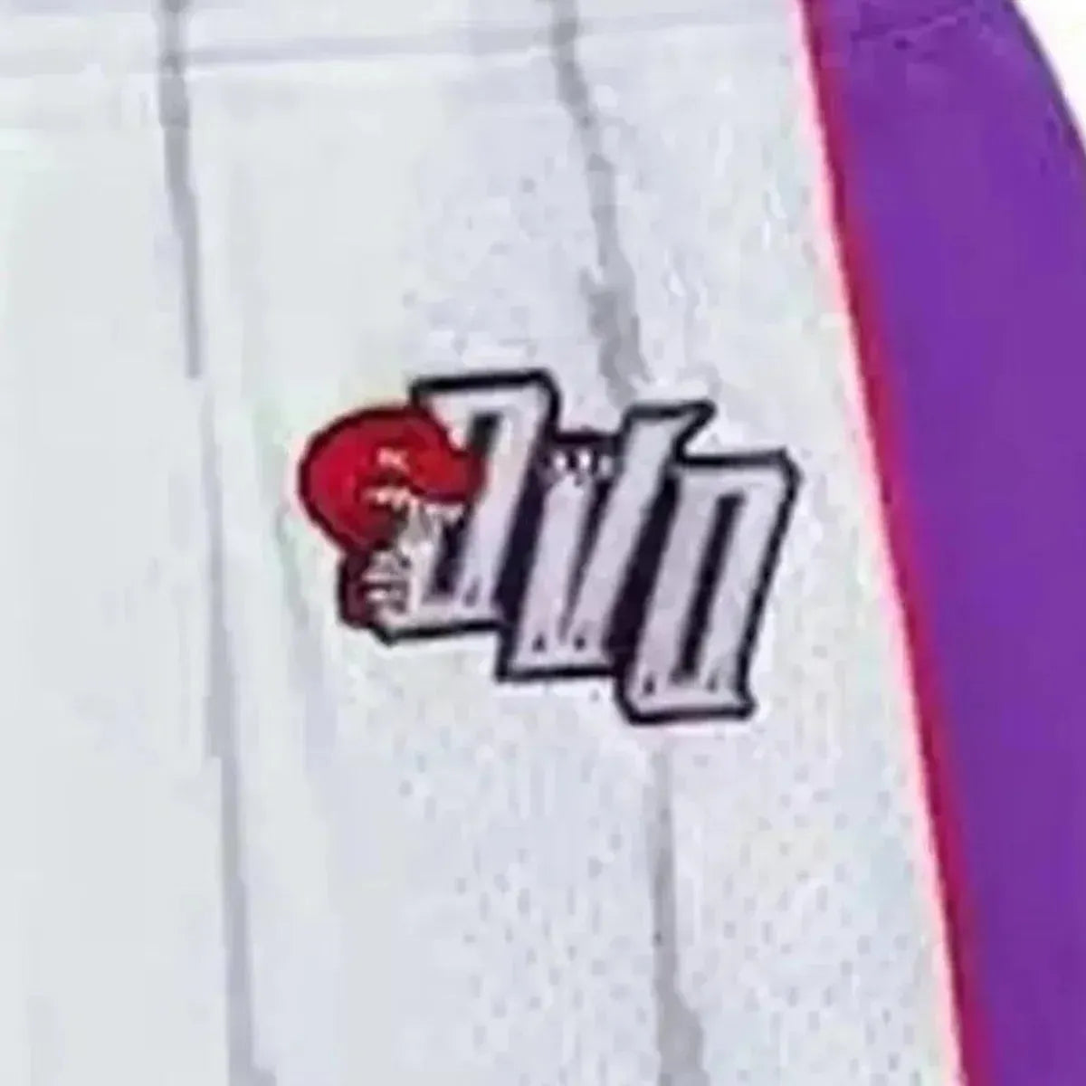 OVO Mitchell And Ness '95 Raptors Basketball Short White/Purple