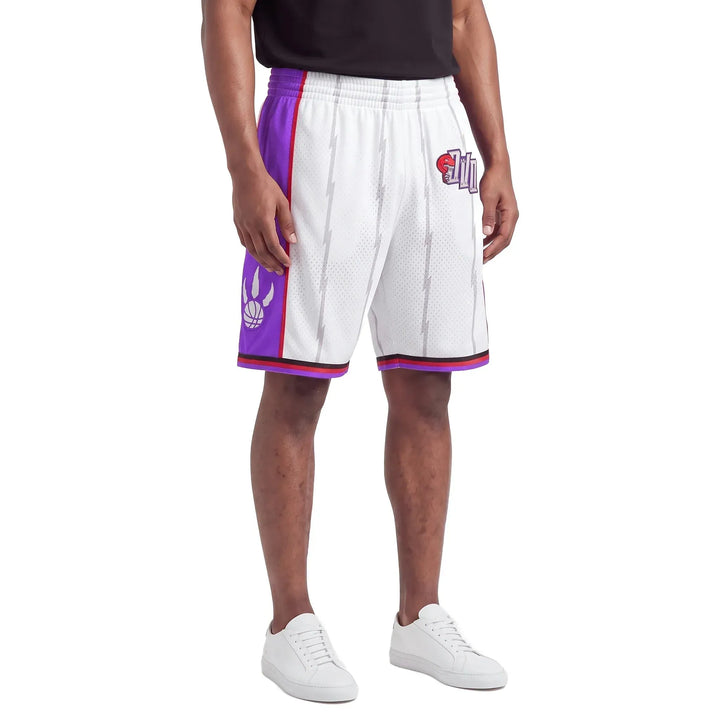 OVO Mitchell And Ness '95 Raptors Basketball Short White/Purple