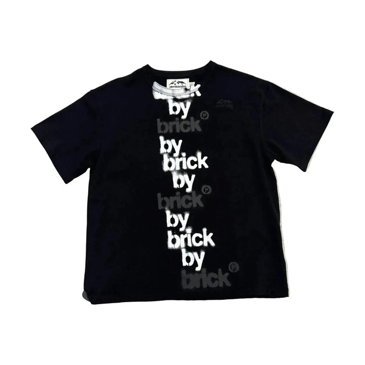 Pierre Bassene World Brick By Brick℗ T-shirt Black
