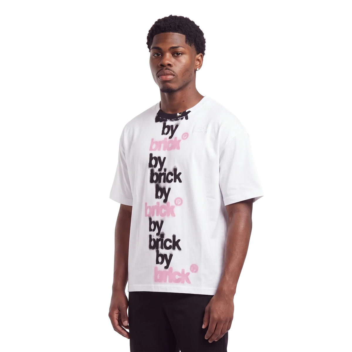 Pierre Bassene World Brick By Brick℗ T-shirt White